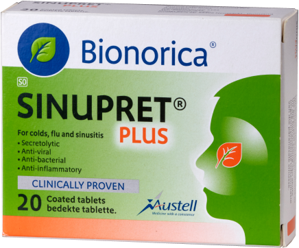 Sinupret Plus Tablets 20 Pack