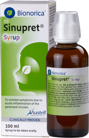 Sinupret Syrup 100ml Bottle